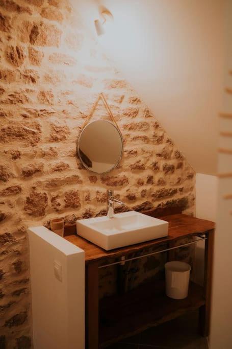 Gite Naturia - Chaumiere De Berringue Plouhinec  Bagian luar foto